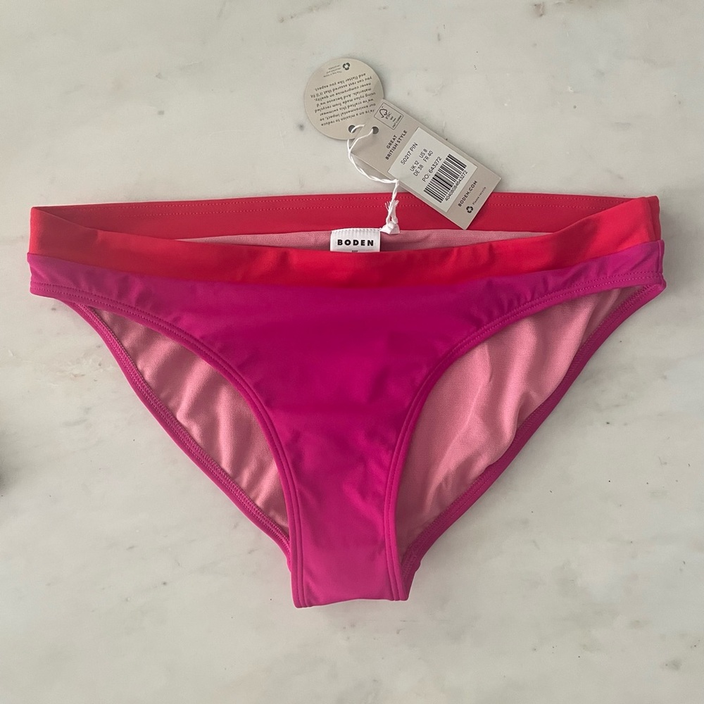 Boden Panel Bikini Bottoms color block